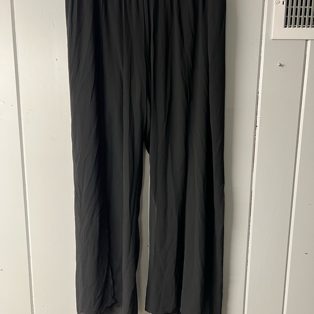 Torrid Black Split Leg Pants
